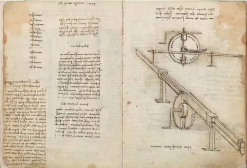 The small parts that Leonardo da Vinci drew 500 years ago now support the joints of AI robots